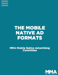 MMA Issues Programmatic Navigator, New Report on Native Advertising Effectiveness to Help Mobile Marketers